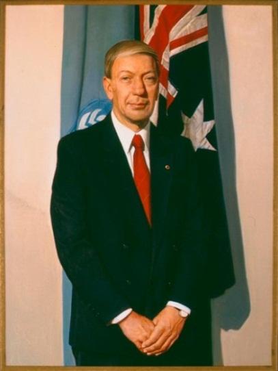The Hon. Kerry Walter Sibraa , 1991 by Bryan Westwood (1930‒2000)